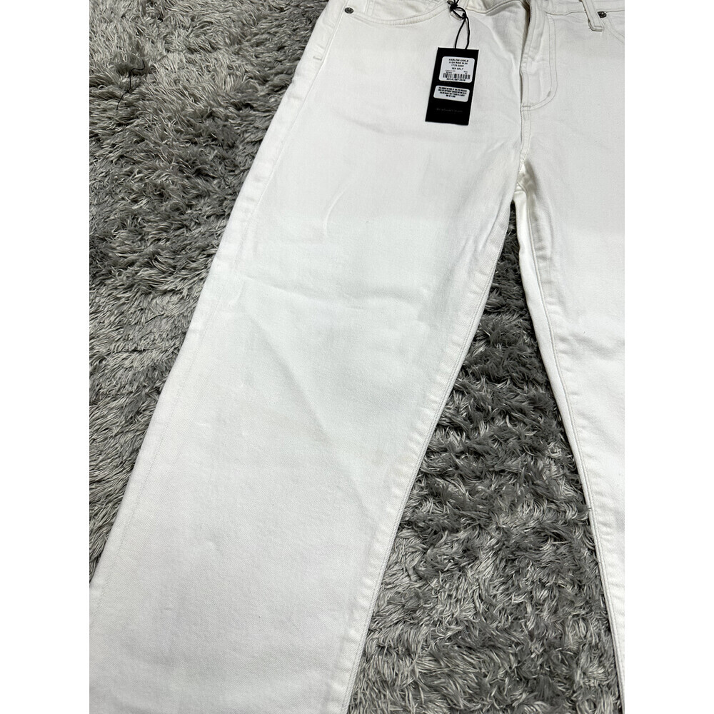 Citizens Of Humanity Harlow Ankle High Rise Slim Jeans In Sea Salt White Size 30 - Picture 4 of 15